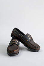 Load image into Gallery viewer, &lt;transcy&gt;Pica | Brown Genuine Leather Lace-Up Loafers Men Shoes&lt;/transcy&gt;
