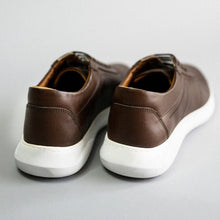 Load image into Gallery viewer, &lt;transcy&gt;Varjo | Brown Genuine Leather Men Sneaker&lt;/transcy&gt;
