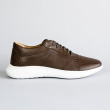 Load image into Gallery viewer, &lt;transcy&gt;Varjo | Brown Genuine Leather Men Sneaker&lt;/transcy&gt;
